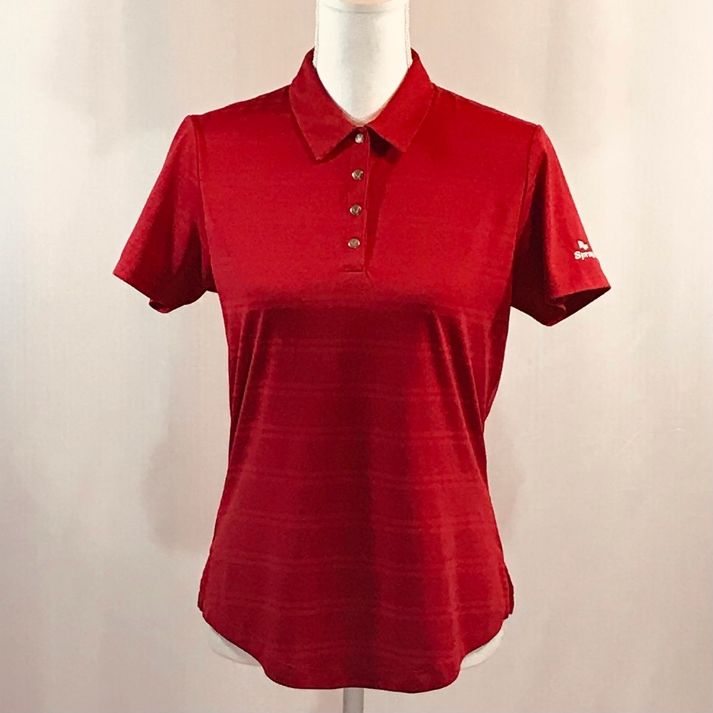 🏌️‍♀️⛳️ Callaway athletic polo golf shirt red size small